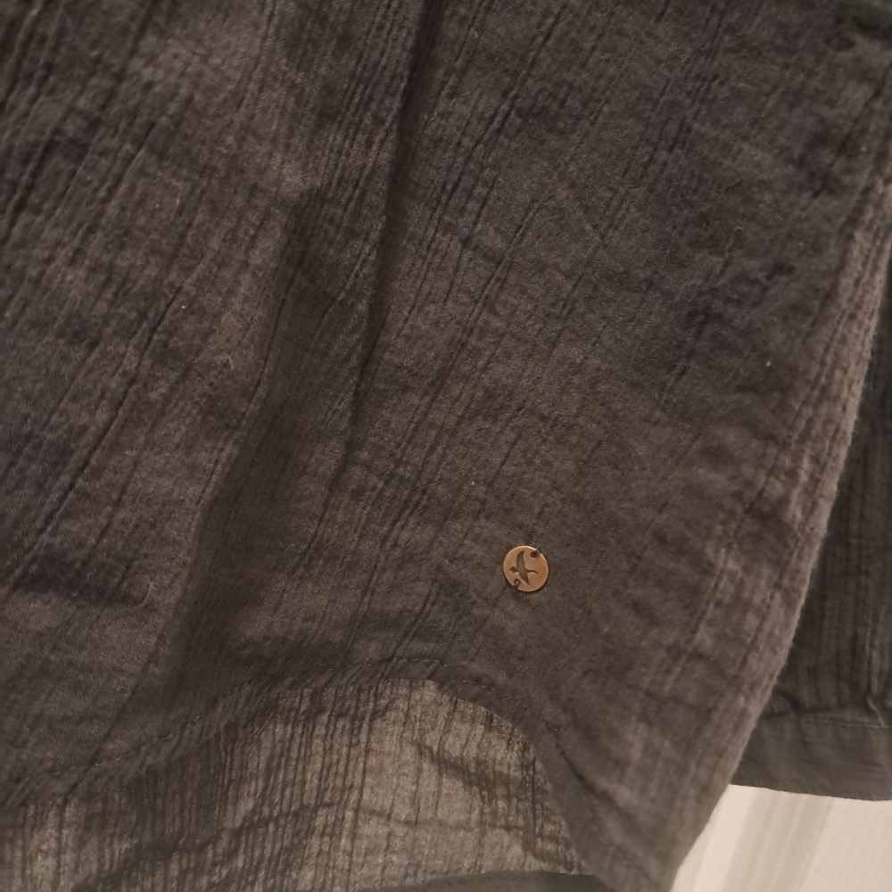 Eddie Bauer Womens Gray Blouse - Picture 2 of 5